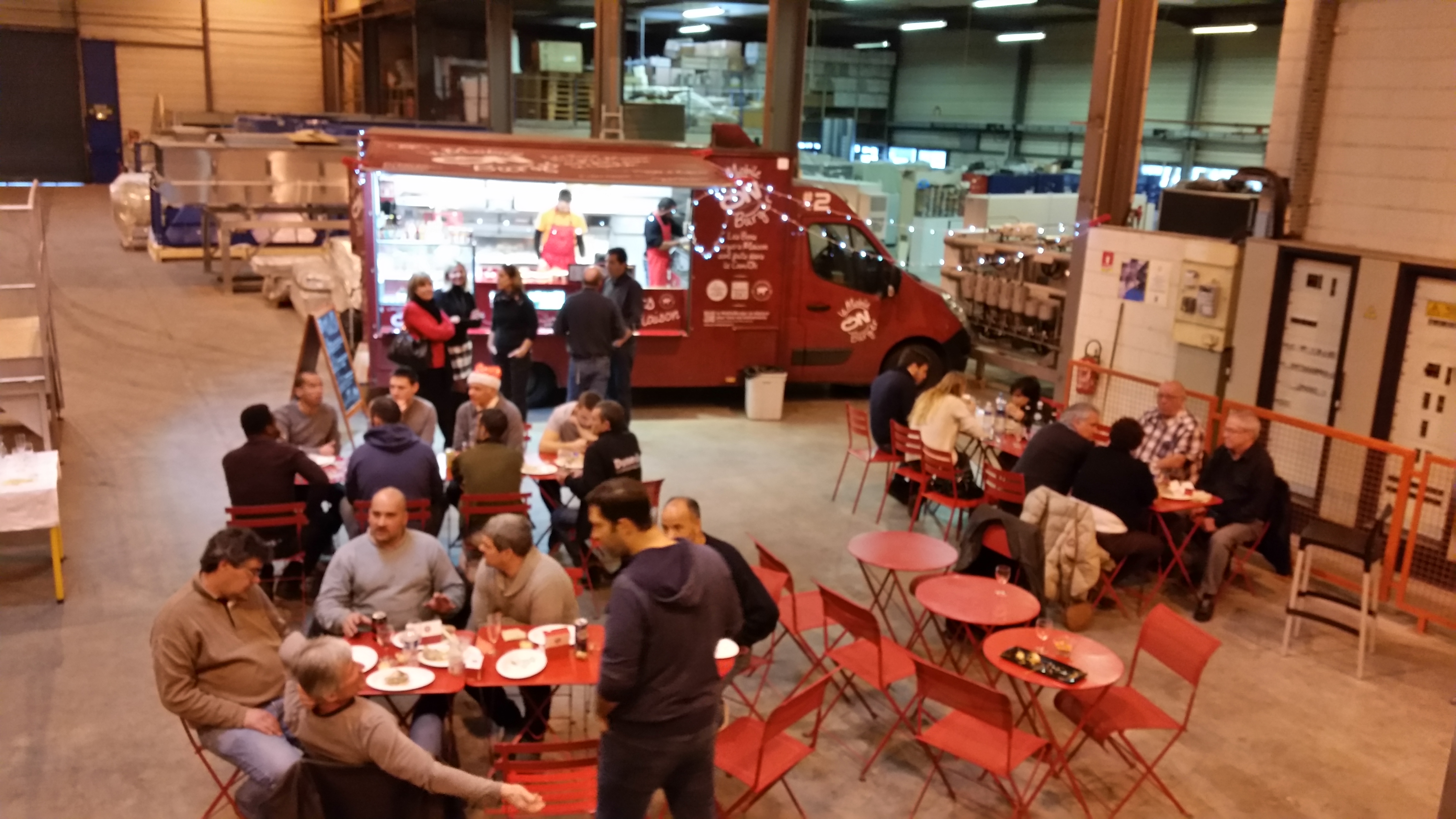 food truck repas entreprise